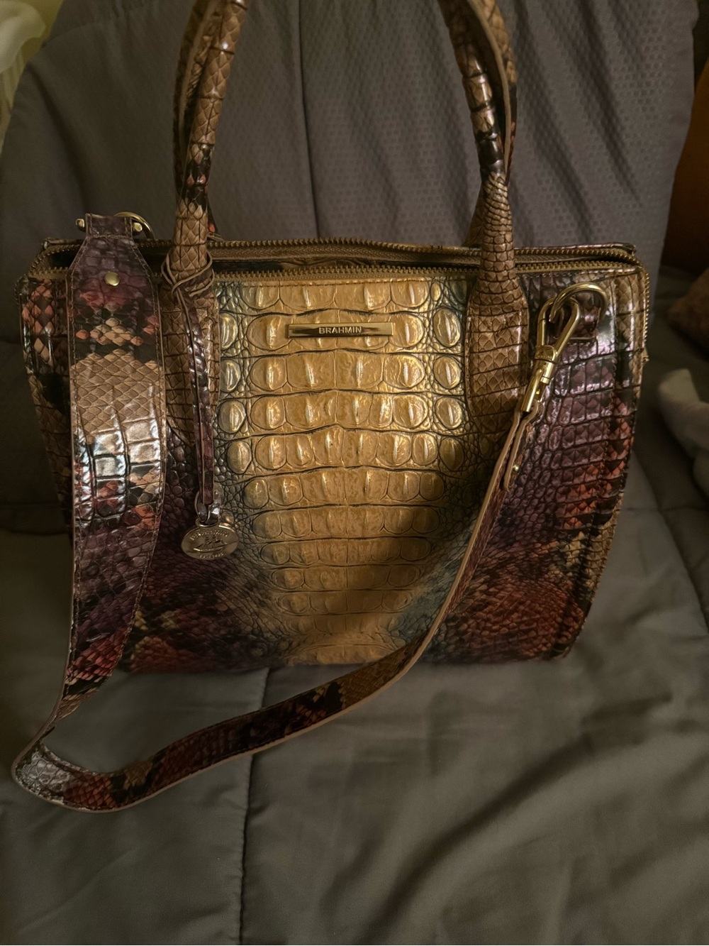 Brahmin Caroline Reptilian Ombré Melbourne